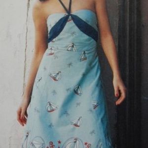 Anthropologie sailboat dress